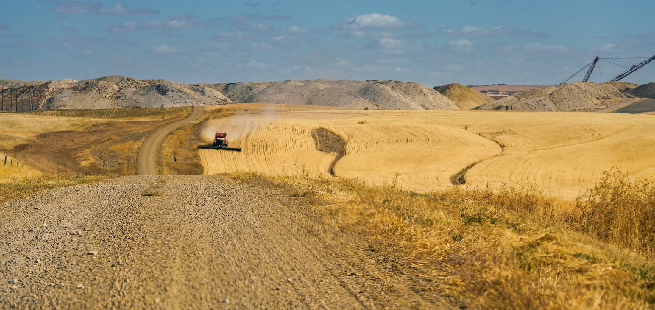 Start and end in Coronach, SK